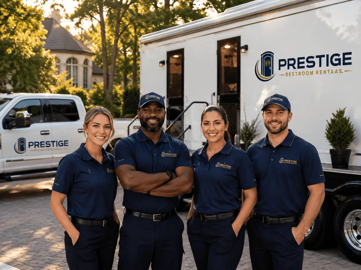 Trusted Luxury Portable Restrooms company in Webb, IA